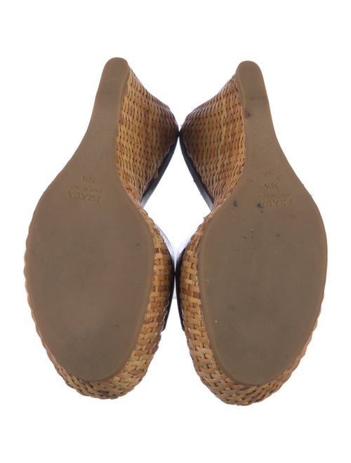 Prada Patent Leather Slides