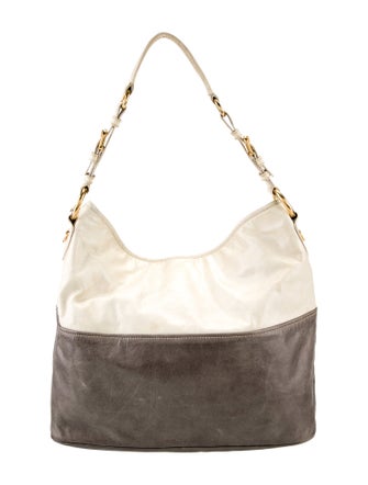 Prada Vitello Shine Leather Hobo