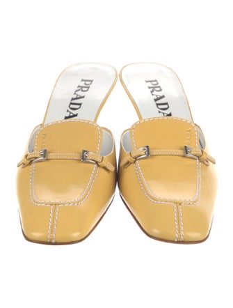 Prada Leather Mules