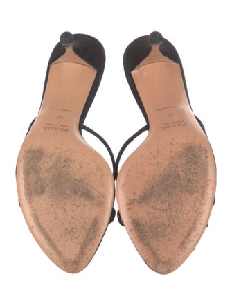 Prada Suede Slides