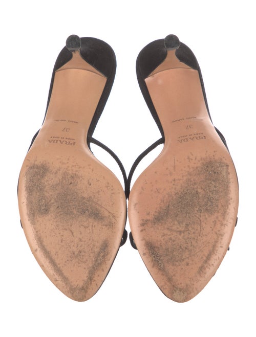 Prada Suede Slides