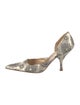 Prada Printed D'Orsay Pumps