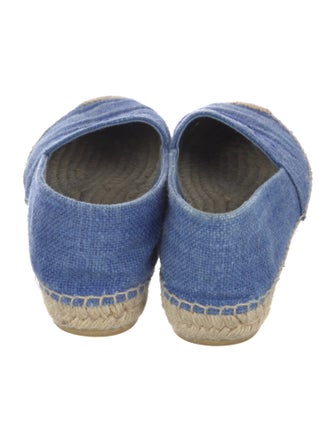 Prada Embroidered Accent Espadrilles