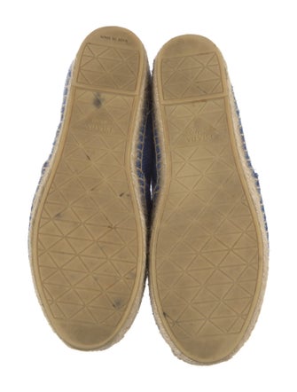 Prada Embroidered Accent Espadrilles