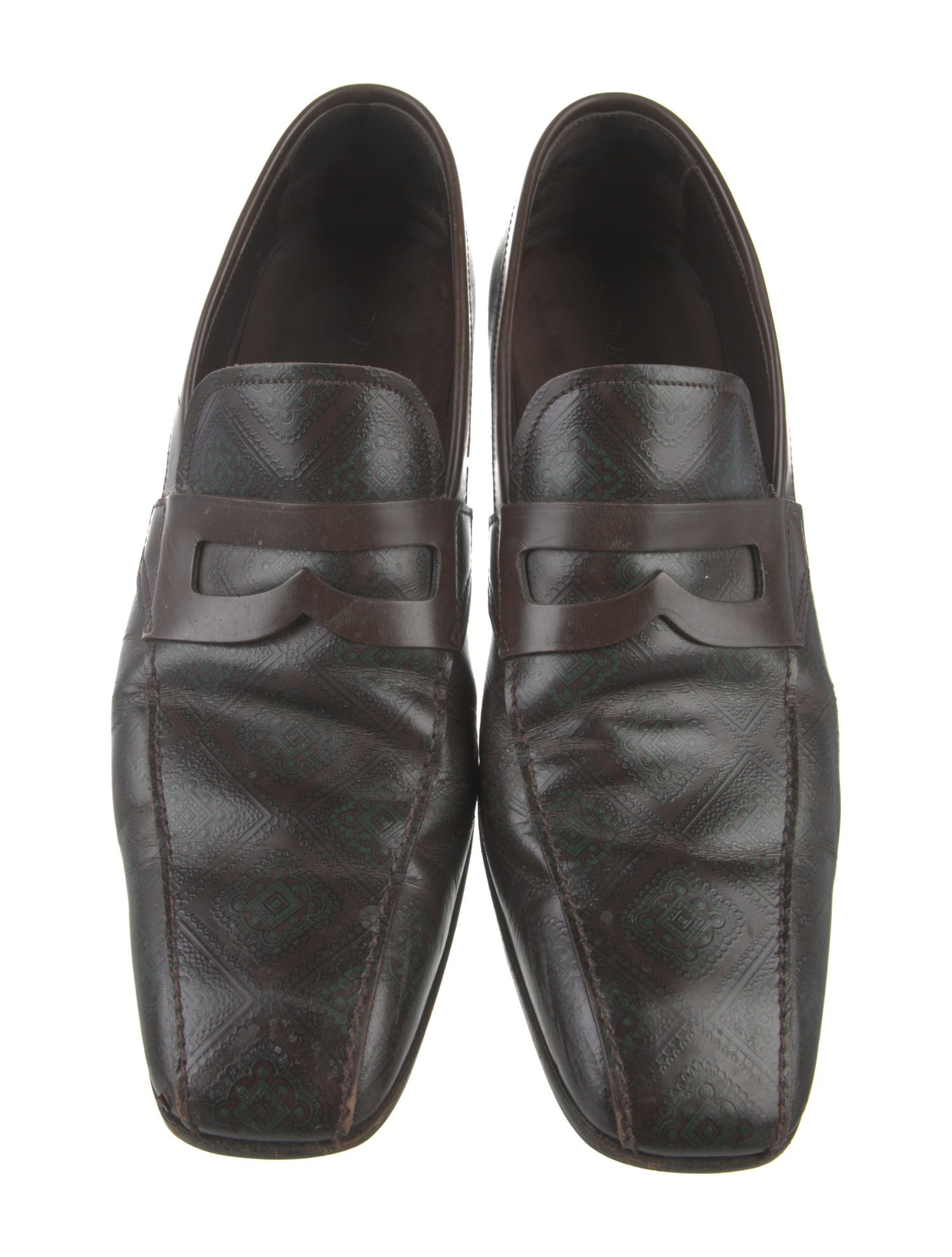 Prada Leather Loafers