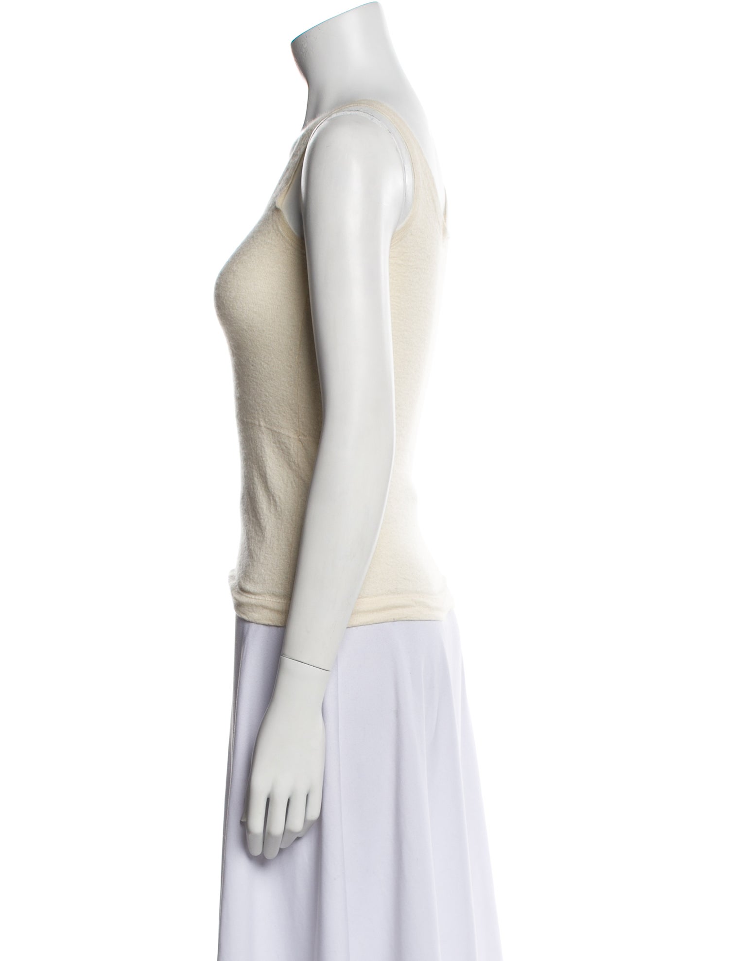 Prada Scoop Neck Sleeveless Top