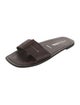Prada Leather Slides