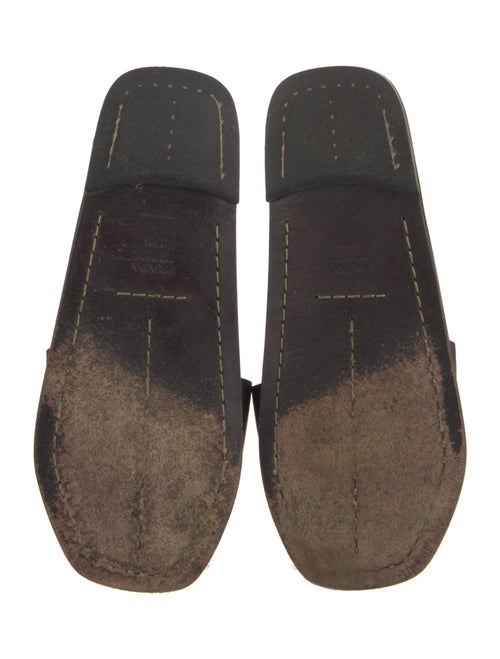 Prada Leather Slides