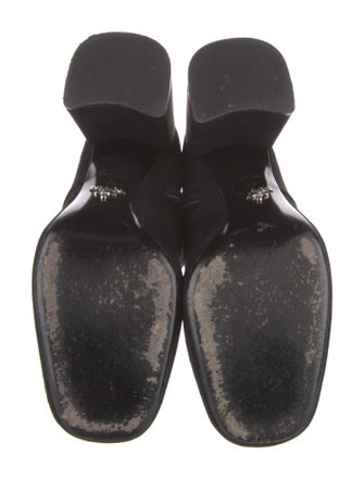 Prada Suede Lace-Up Boots