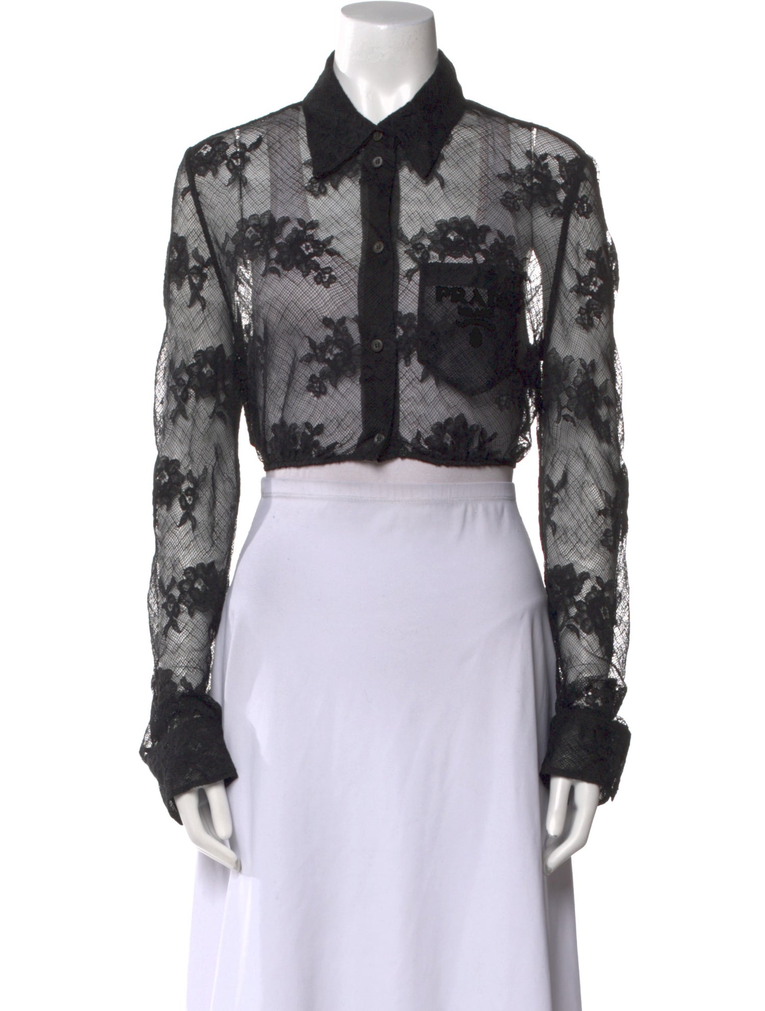 Prada 2022 Holiday Crop Top