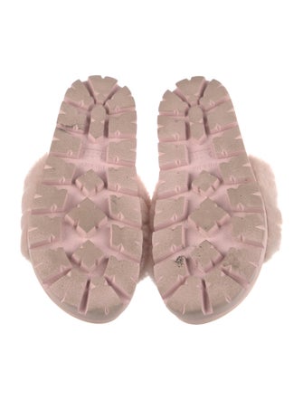 Prada Shearling Slides