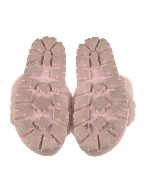 Prada Shearling Slides