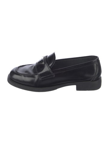 Prada Flats Leather Loafers 7