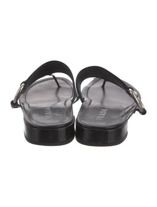 Prada Patent Leather Slides