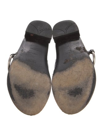 Prada Patent Leather Slides