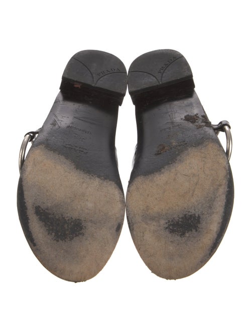 Prada Patent Leather Slides