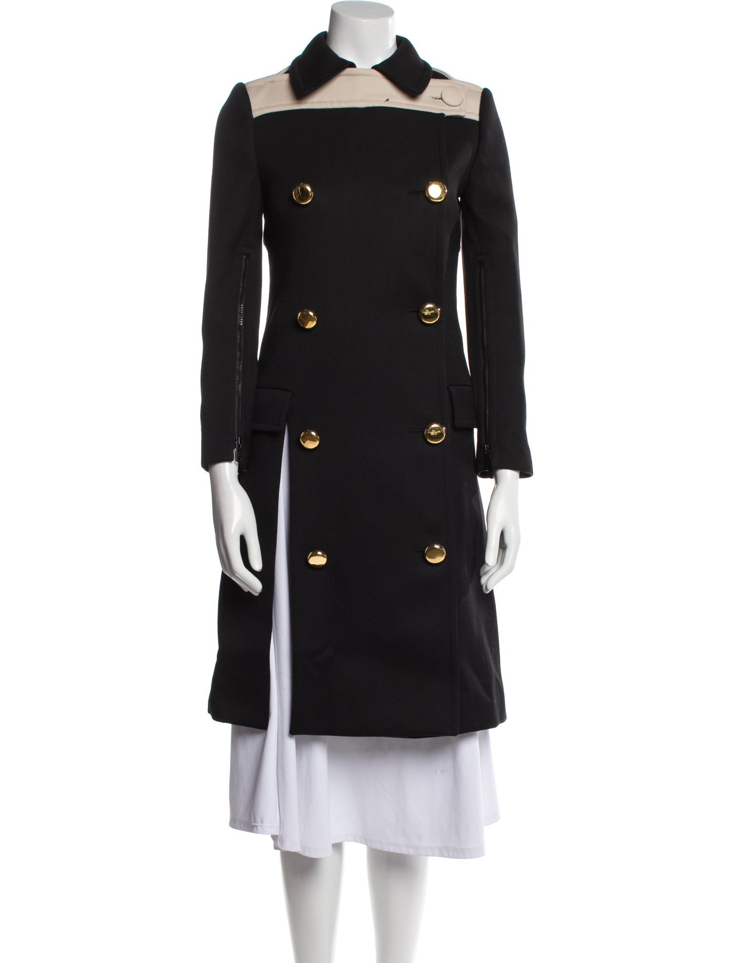 Prada 2019 Virgin Wool Peacoat