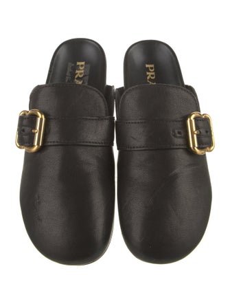 Prada Leather Mules