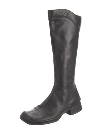 Prada Leather Riding Boots