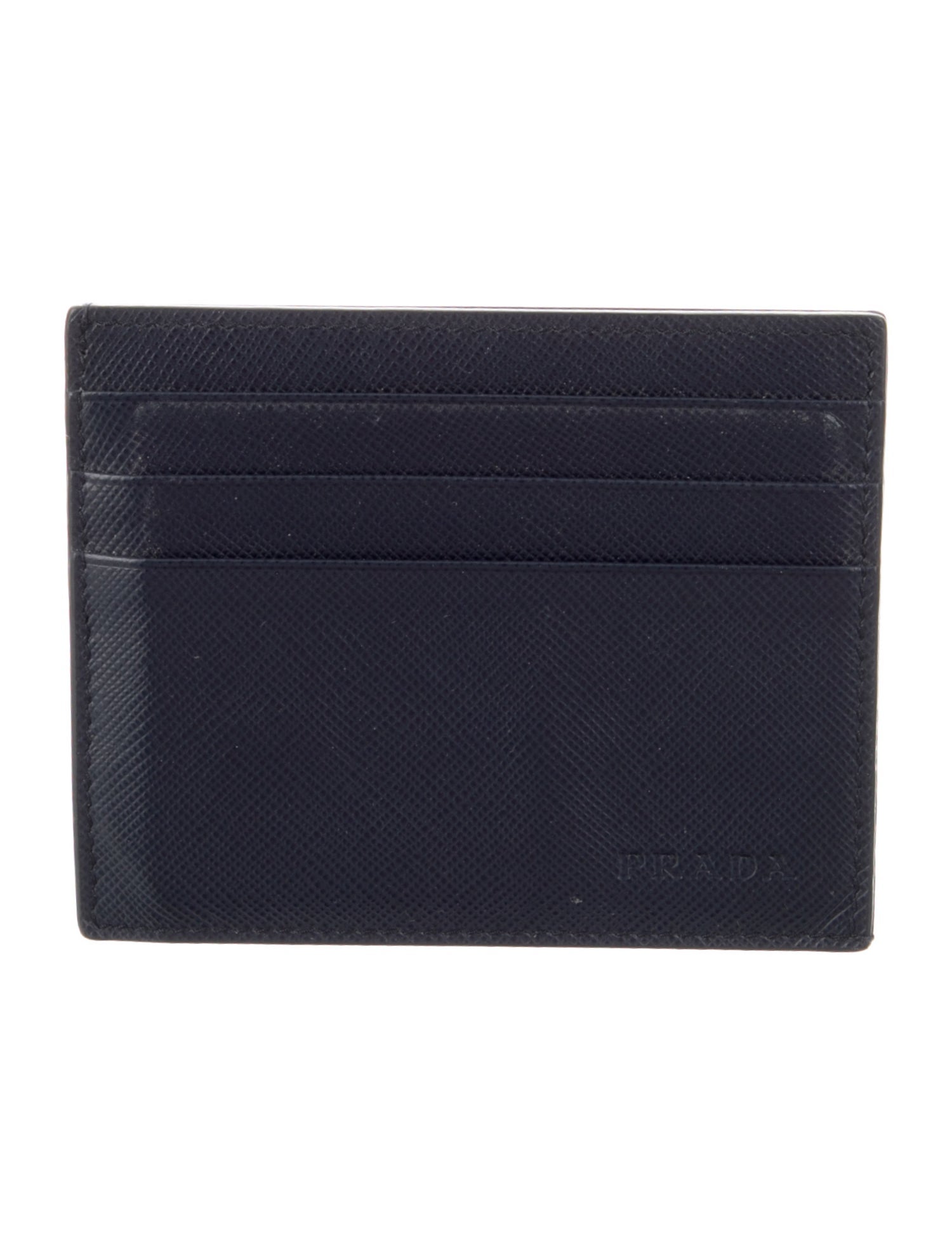Prada Saffiano Lux Leather Card Holder