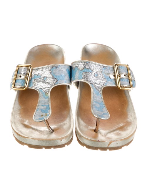 Prada Leather Slides