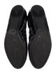 Prada Leather Ruffle Embellishment Ballet Flats