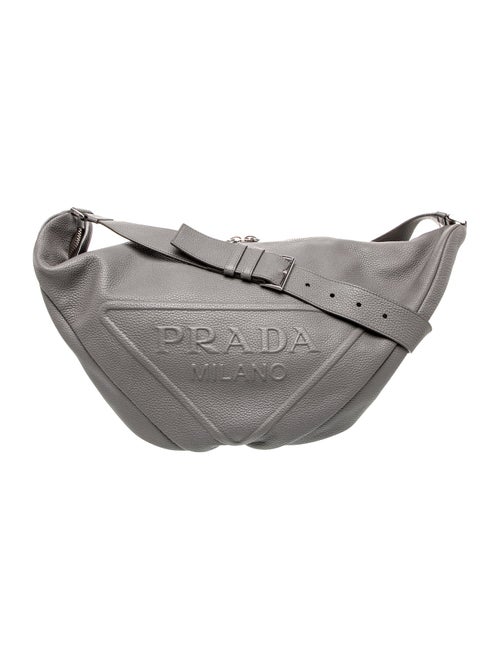 Prada Vitello Daino Leather Triangle