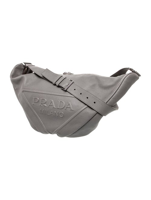 Prada Vitello Daino Leather Triangle