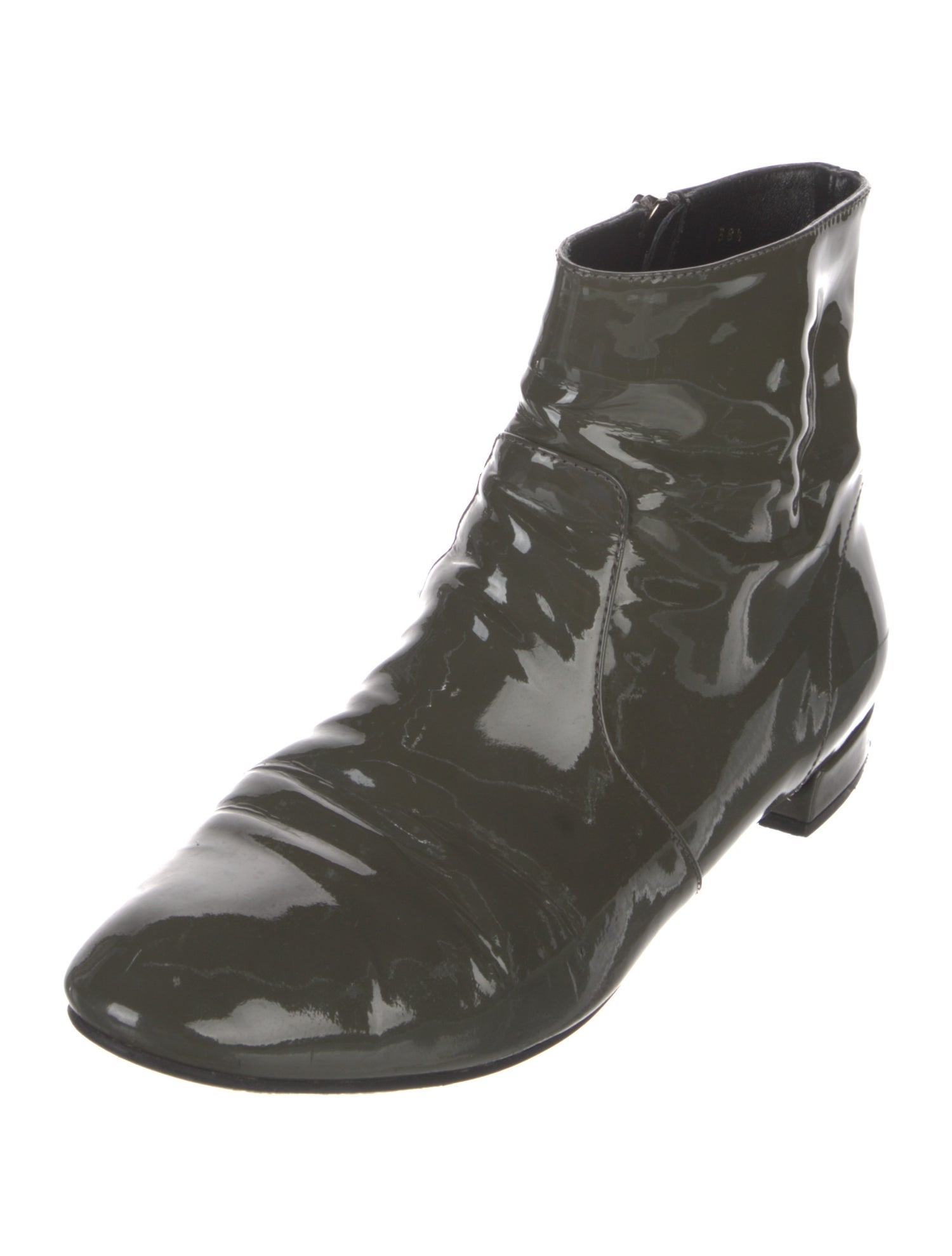 Prada Patent Leather Rain Boots