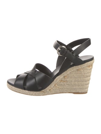 Prada Leather Espadrilles
