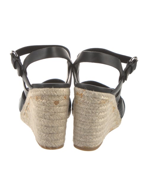 Prada Leather Espadrilles