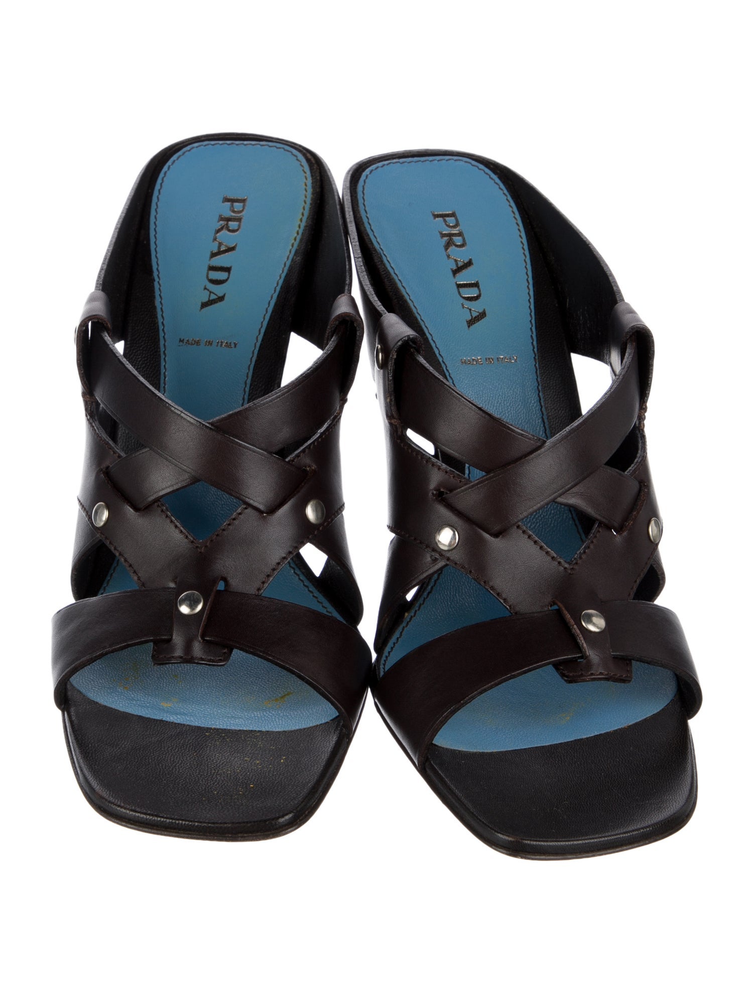 Prada Leather Espadrilles