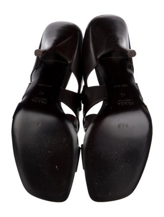 Prada Leather Espadrilles