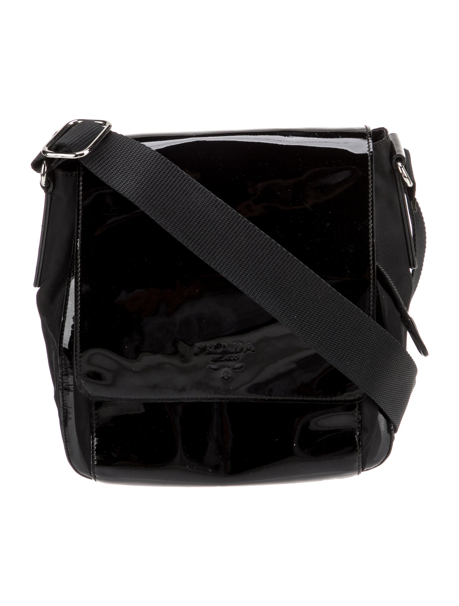 Prada Tessuto Nylon Vernice Chic