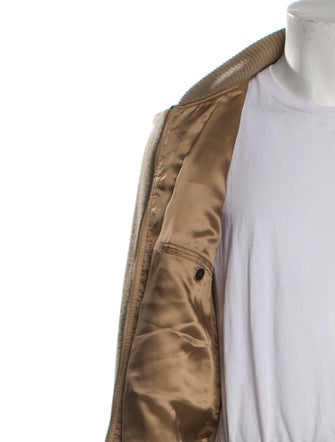 Prada 2022 Lambskin Bomber Jacket