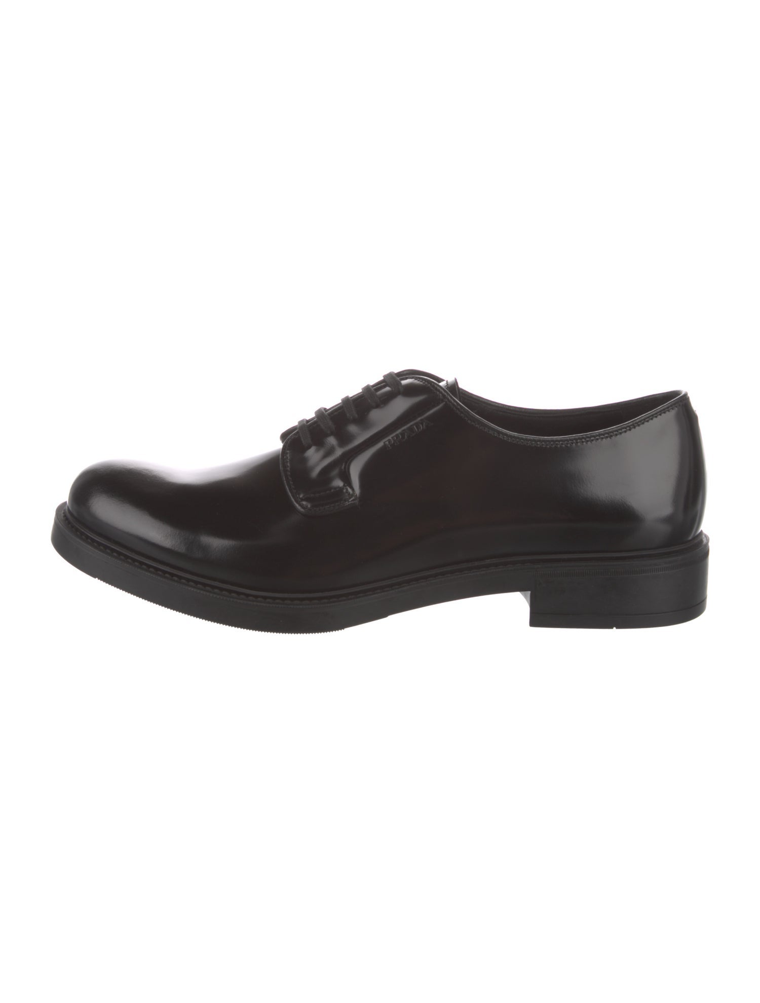 Prada Patent Leather Derby Shoes