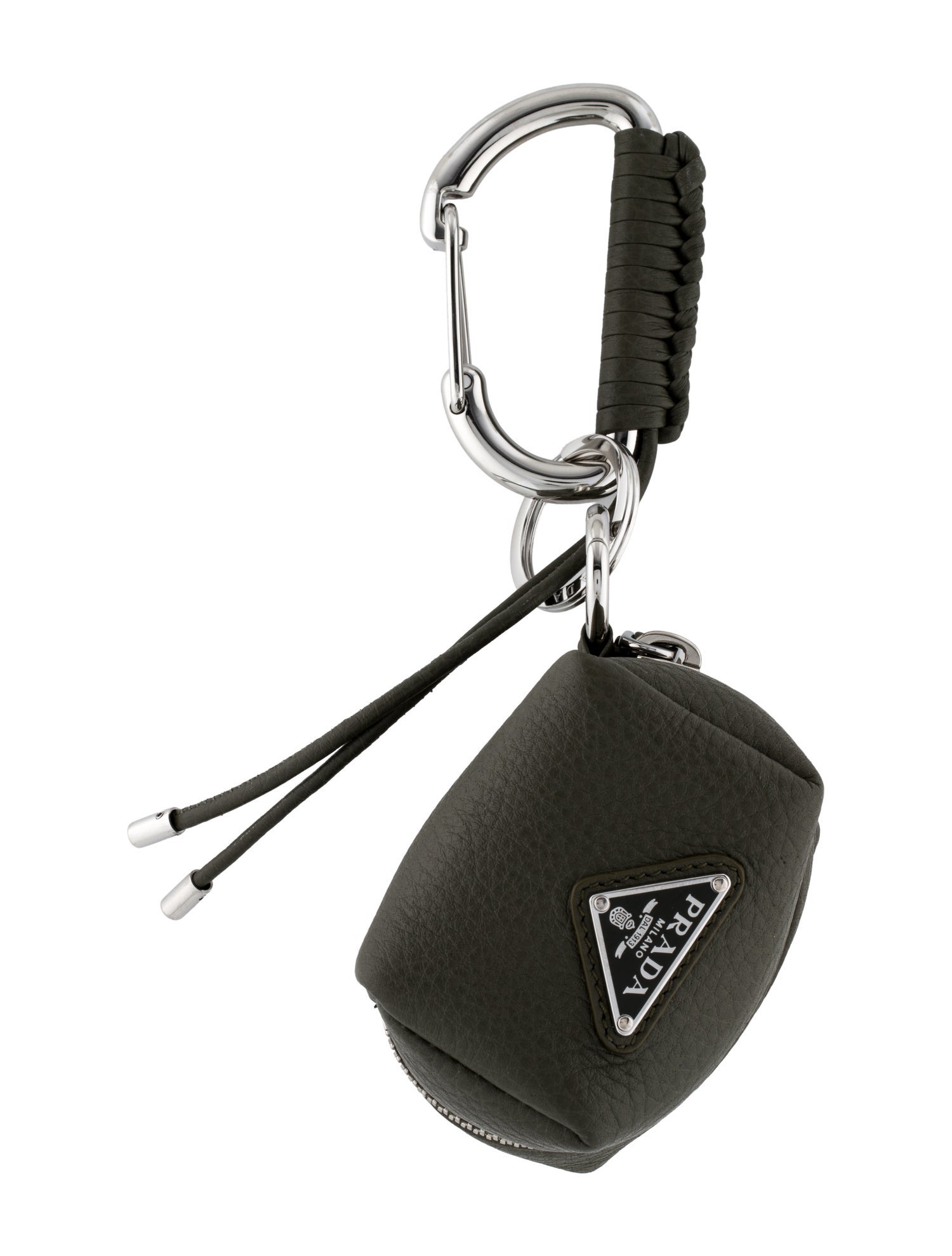 Prada Leather Keychain