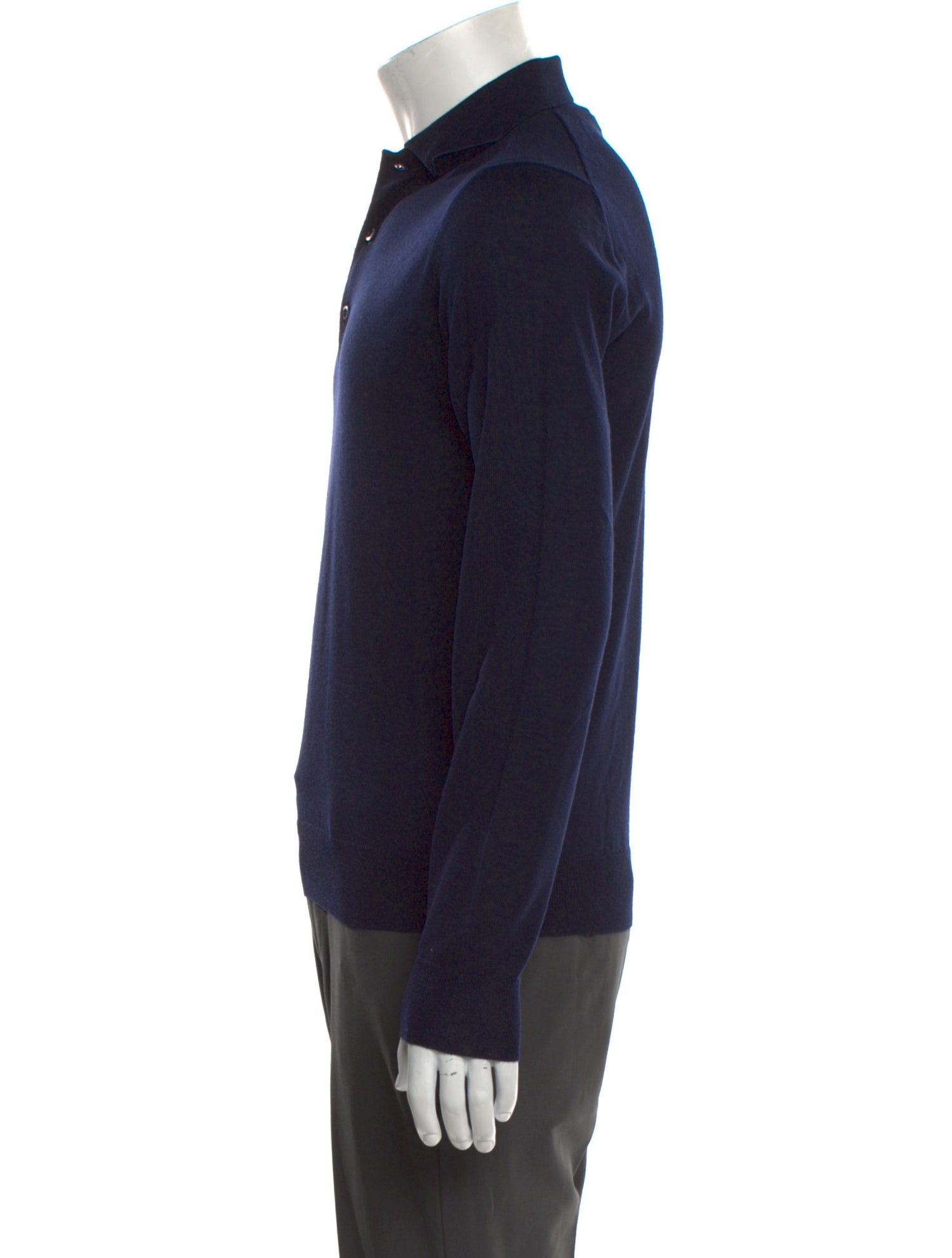 Prada 2023 Virgin Wool Polo Shirt w/ Tags