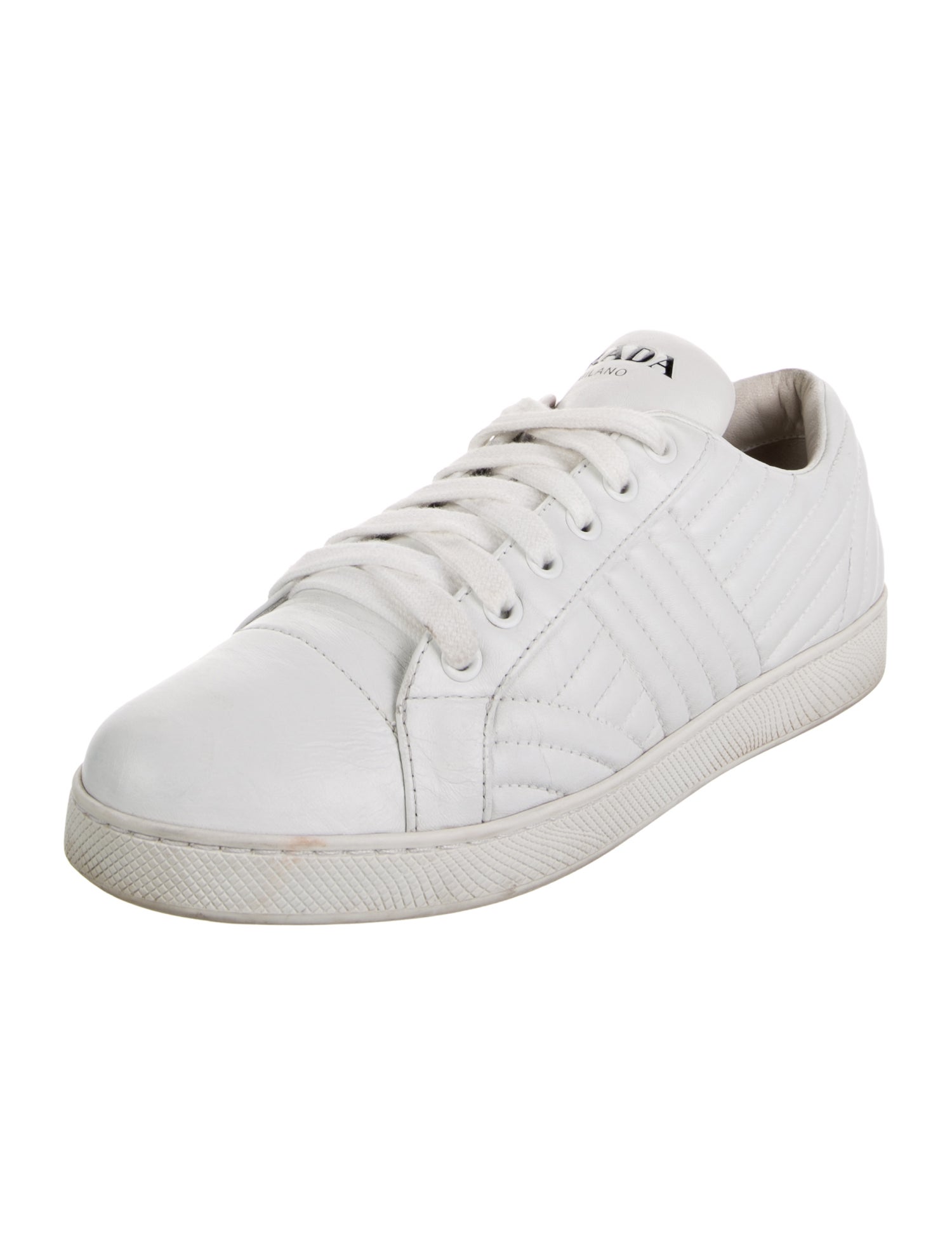 Prada Leather Sneakers