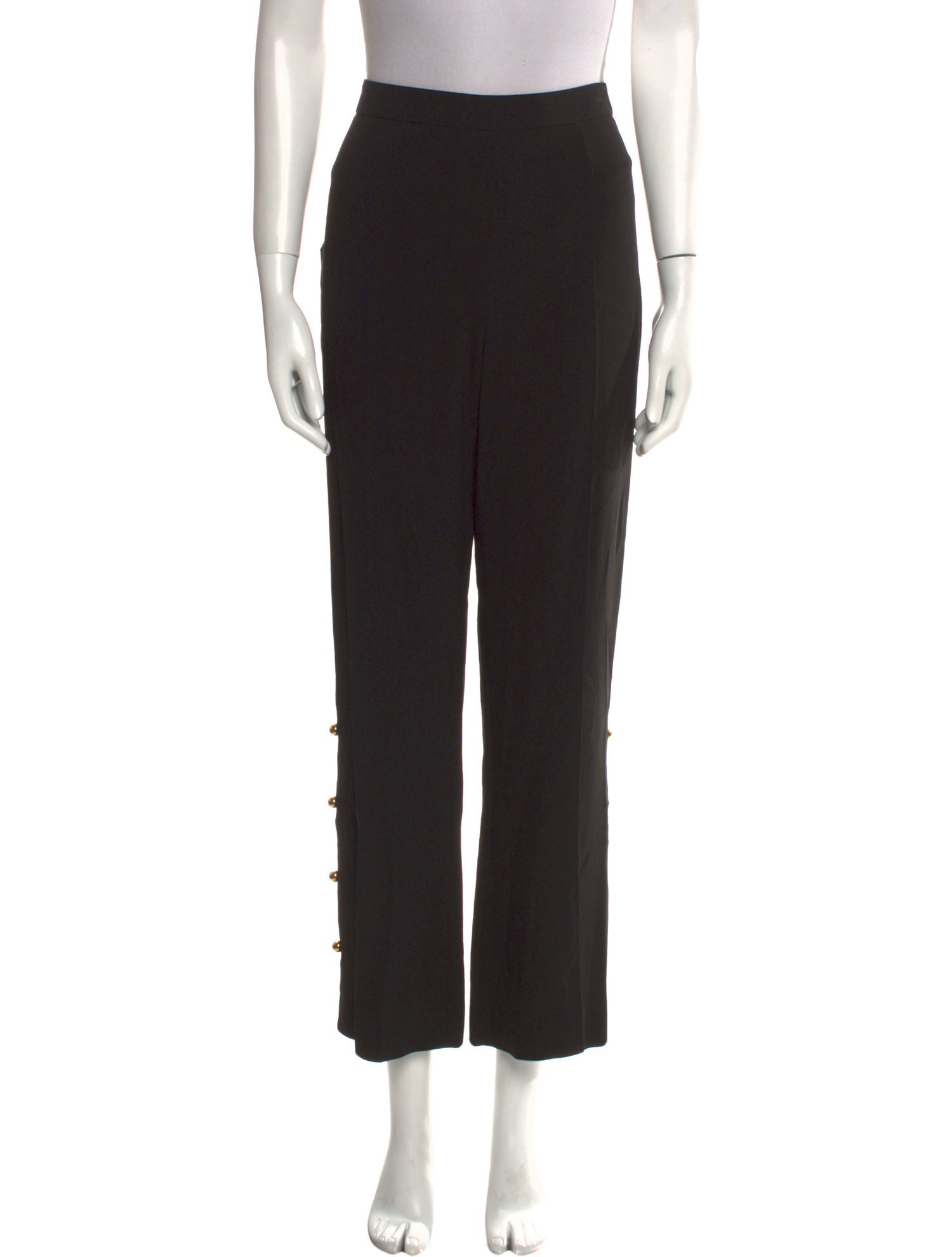 パンツ PRADA Women Straight Pants P242JOOO16NO Brown Clay Grey Technical wool pants with printed belt | PRADA