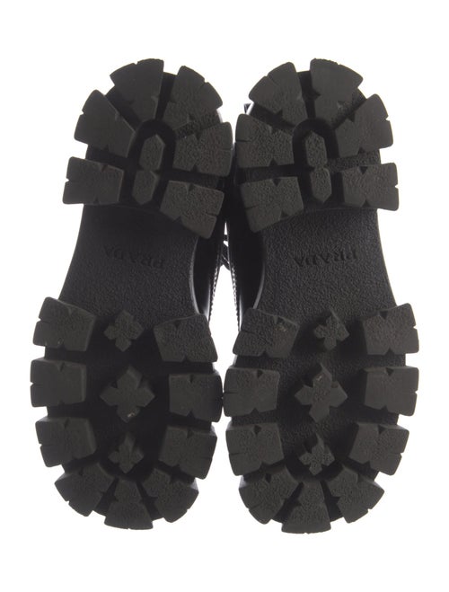 Prada Leather Combat Boots