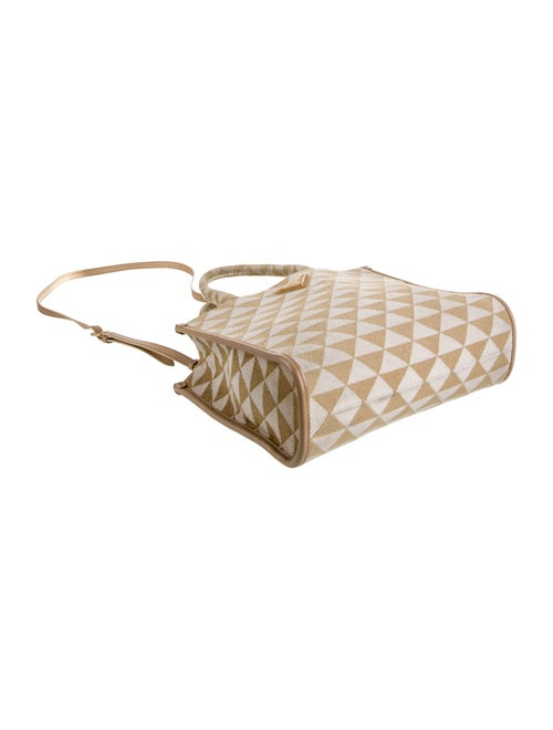 Prada Canvas Top Handle Bag