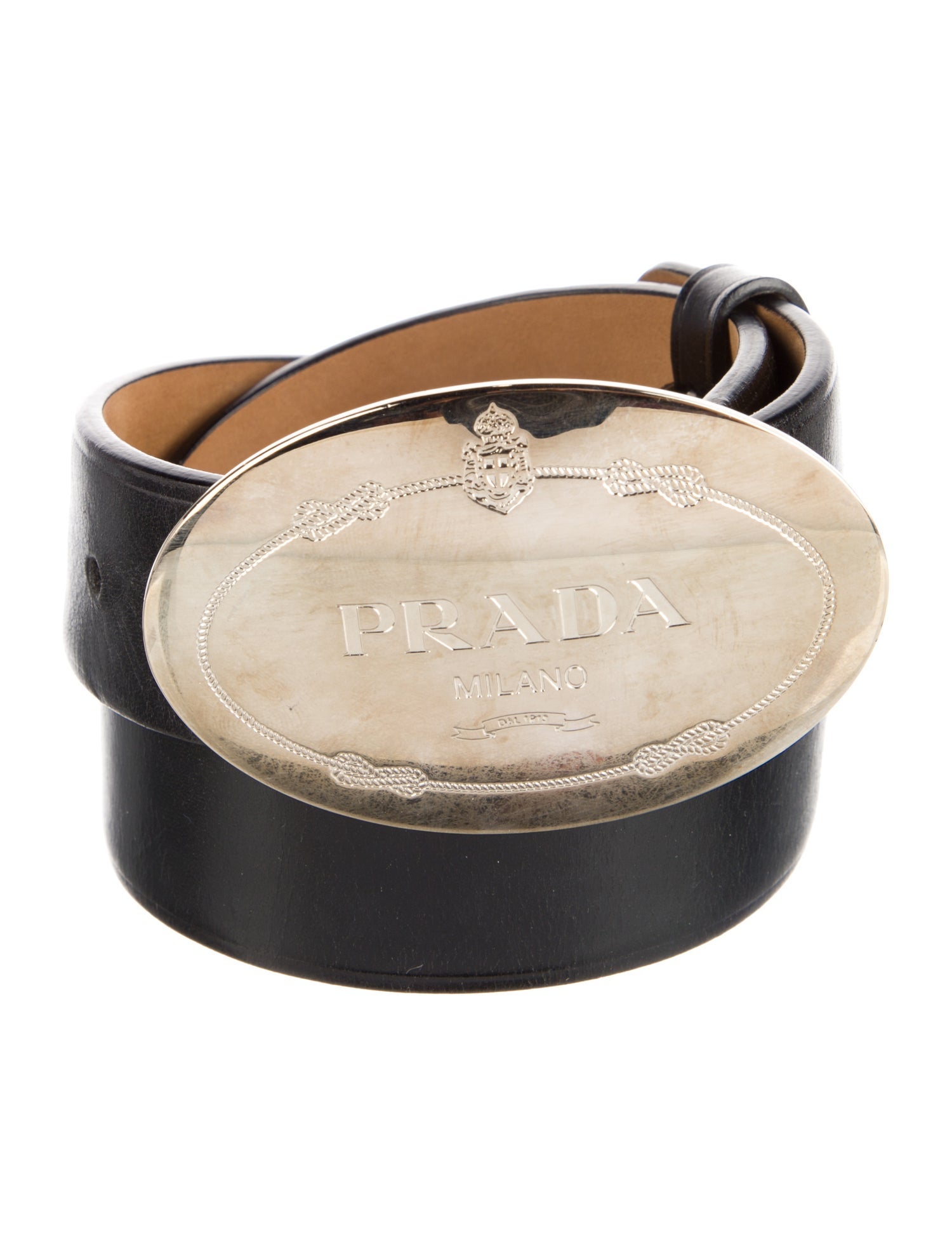 Prada Soft Calf Leather Belt