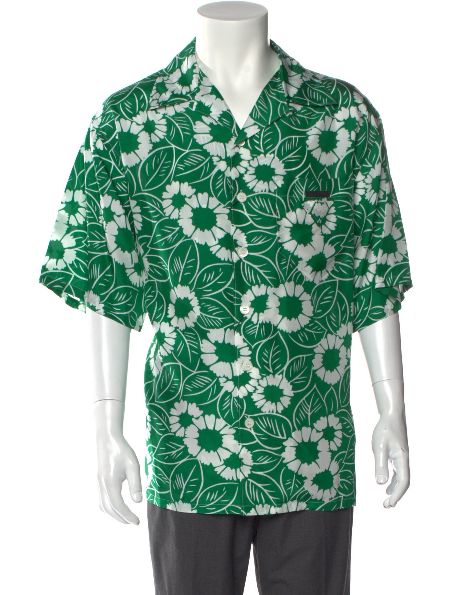 Prada 2021 Silk Shirt w/ Tags