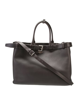 Prada Vitello Leather Buckle 2024