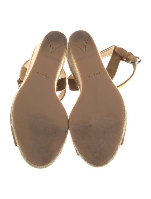 Prada Suede Braided Accents Espadrilles