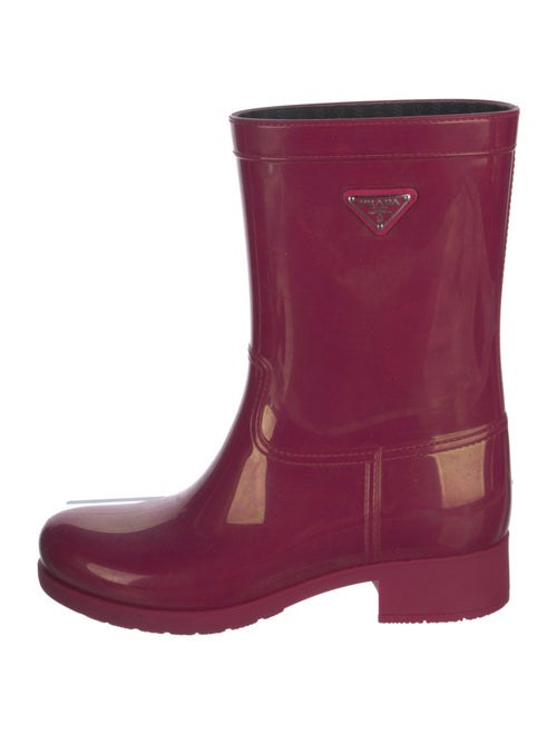 Prada Rubber Rain Boots
