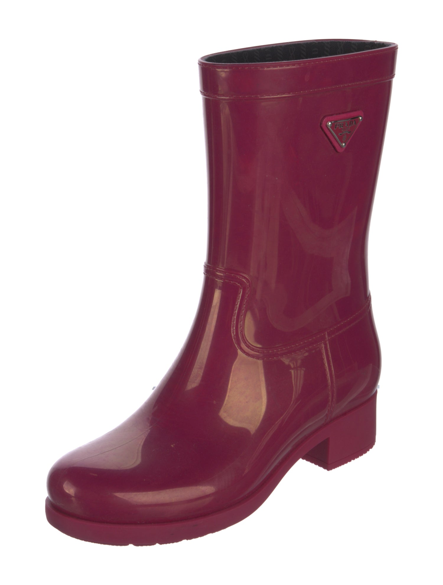 Prada Rubber Rain Boots