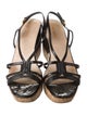 Prada Patent Leather Sandals