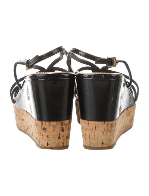 Prada Patent Leather Sandals